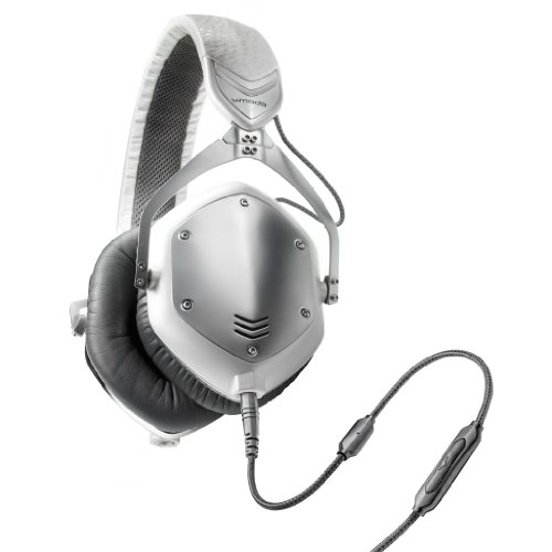 v-moda オーバーヘッド折り畳み式ヘッドホン crossfade M-100 ホワイトシルバー M100-WhiteSilver